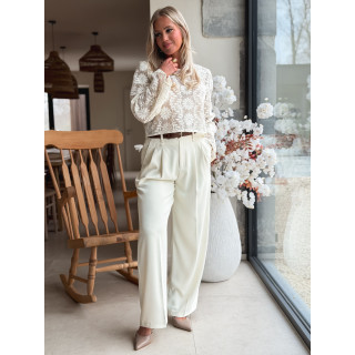Pantalon Milane - Ecru