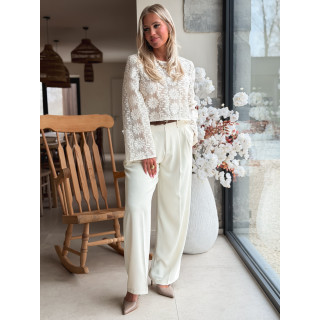 Pantalon Milane - Ecru