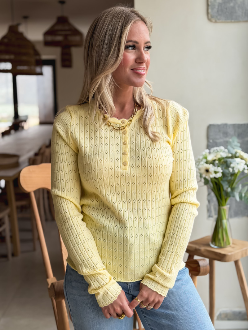 Pull Calista - Jaune