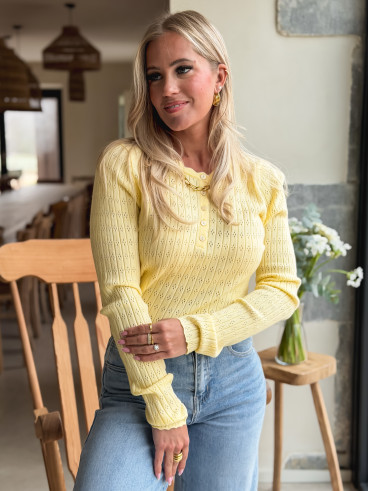 Pull Calista - Jaune