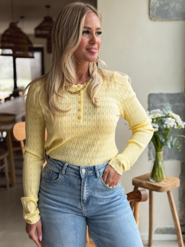 Pull Calista - Jaune