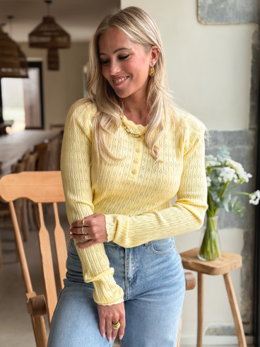 Pull Calista - Jaune