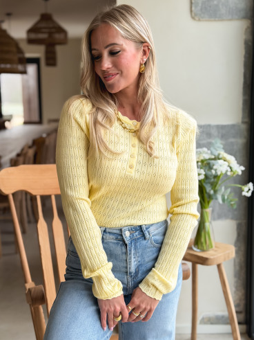Pull Calista - Jaune