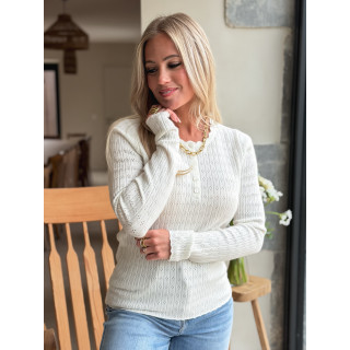 Pull Calista - Blanc