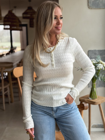 Pull Calista - Blanc