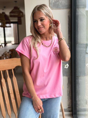 T-shirt Aya - Rose