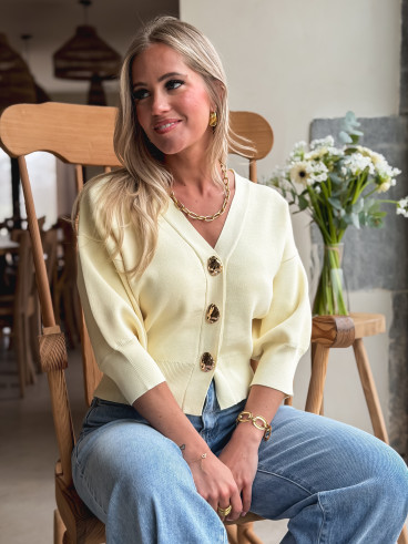 Gilet Albine - Jaune Gilet Albine - Jaune