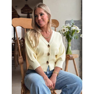 Gilet Albine -  Jaune