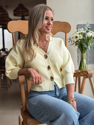 Gilet Albine - Jaune Gilet Albine - Jaune