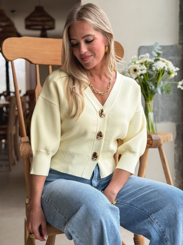 Gilet Albine - Jaune Gilet Albine - Jaune