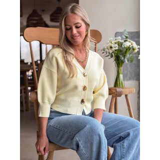 Gilet Albine -  Jaune