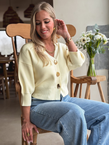 Gilet Albine - Jaune Gilet Albine - Jaune