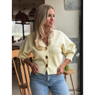 Gilet Albine -  Jaune