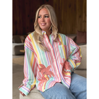 Chemise Lignée Majorque - Multicolore