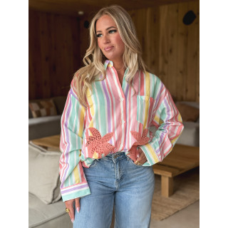 Chemise Lignée Majorque - Multicolore