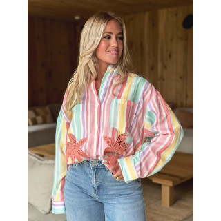 Chemise Lignée Majorque - Multicolore