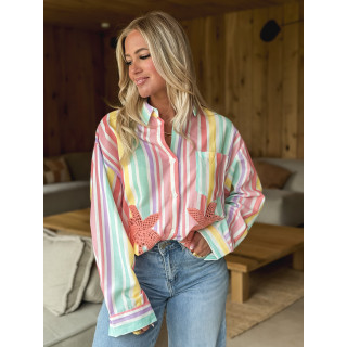 Chemise Lignée Majorque - Multicolore