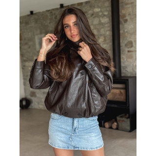 Jupe short en jeans Rosaria - Bleu clair