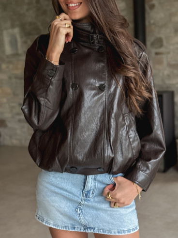 Jupe short en jeans Rosaria - Bleu clair