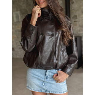 Jupe short en jeans Rosaria - Bleu clair