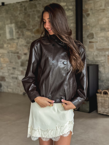 Veste Venizia - Chocolat