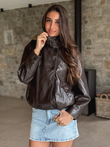 Veste Venizia - Chocolat