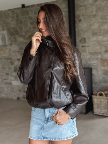 Veste Venizia - Chocolat