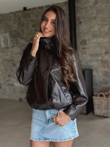 Veste Venizia - Chocolat