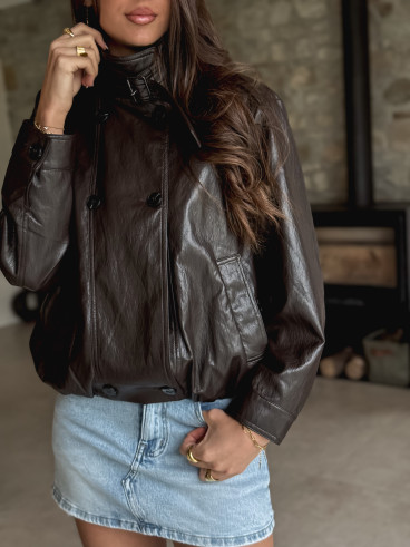 Veste Venizia - Chocolat