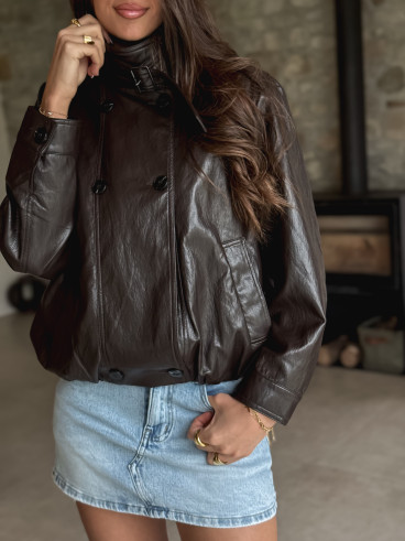 Veste Venizia - Chocolat