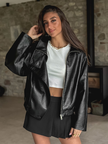 Jupe short Shéryne - Noir