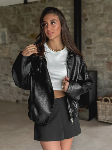 Jupe short Shéryne - Noir