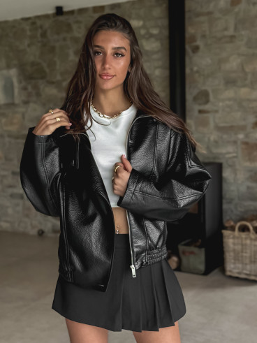 Jupe short Shéryne - Noir