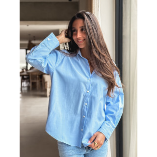 Chemise Salima -Bleu ciel