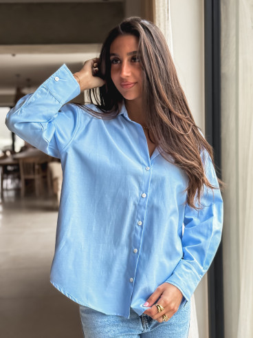 Chemise Salima -Bleu ciel Chemise Salima -Bleu ciel