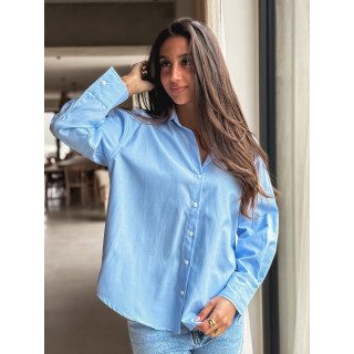 Chemise Salima -Bleu ciel