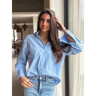 Chemise Salima -Bleu ciel