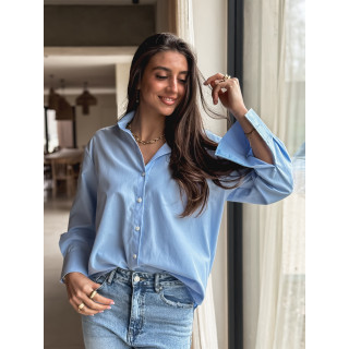 Chemise Salima -Bleu ciel