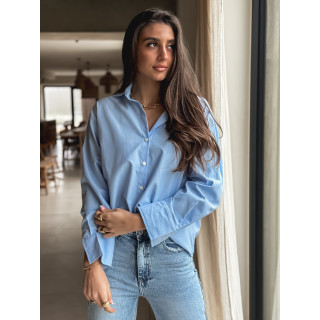 Chemise Salima -Bleu ciel