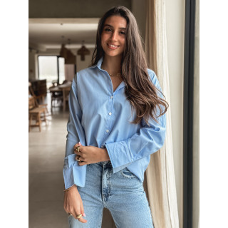 Chemise Salima -Bleu ciel