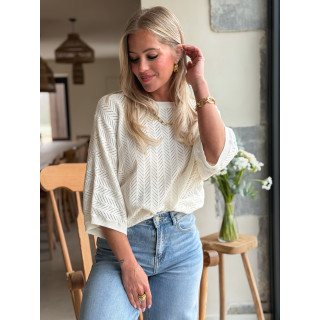 Pull Kélyane - Ecru