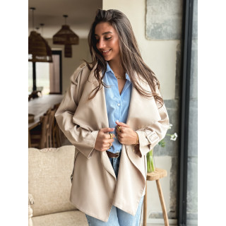 Trench court Joëlla - Beige