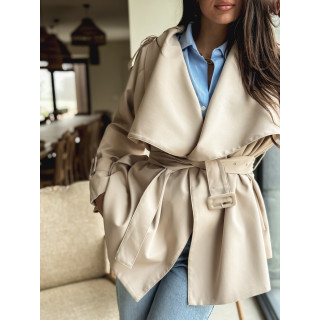 Trench court Joëlla - Beige