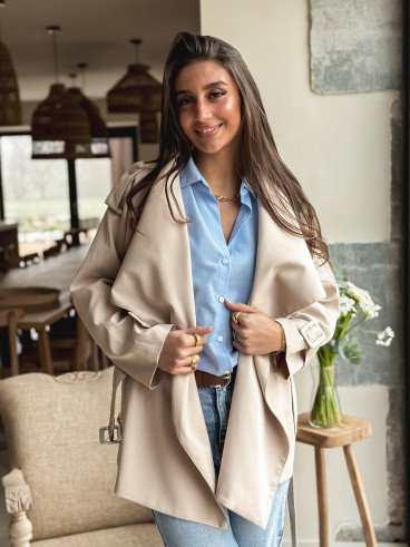 Chemise Salima -Bleu ciel Chemise Salima -Bleu ciel