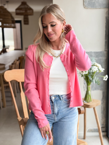 Gilet Florie - Rose Gilet Florie - Rose