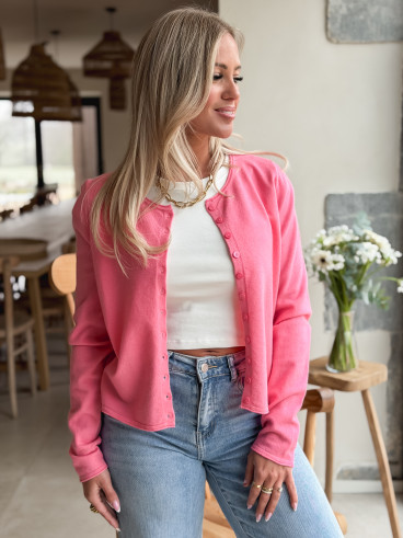 Gilet Florie - Rose Gilet Florie - Rose