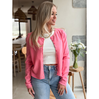 Gilet Florie - Rose
