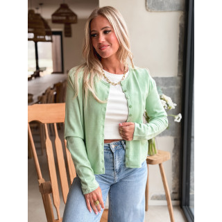 Gilet Florie - Vert menthe
