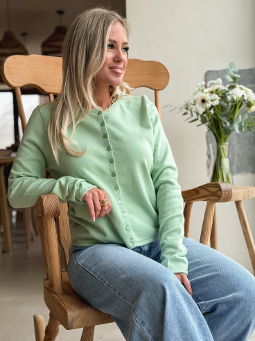 Gilet Florie - Vert menthe Gilet Florie - Vert menthe