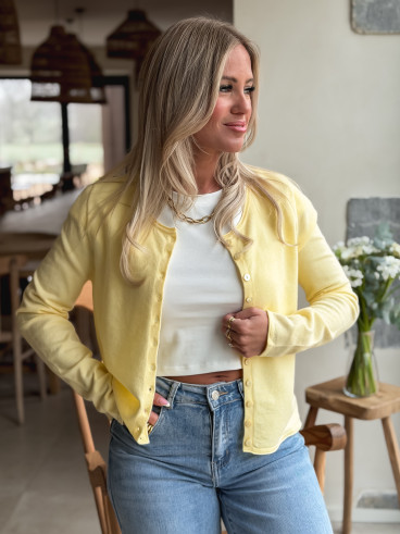 Gilet Florie - Jaune Gilet Florie - Jaune